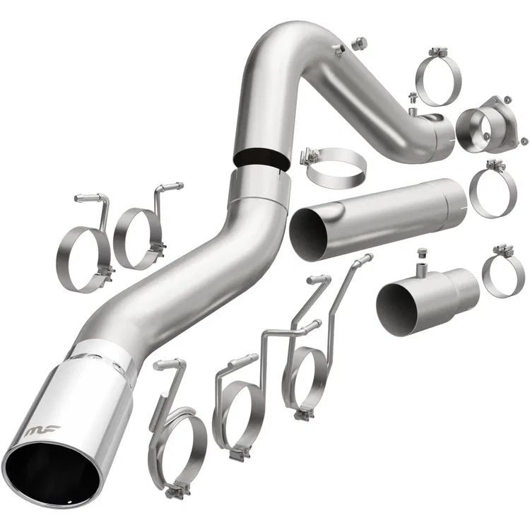 19694 – MAGNAFLOW Exhaust System Kit, Stainless Steel Without Muffler 5 Inch Pipe Diameter Single Exhaust With Single...